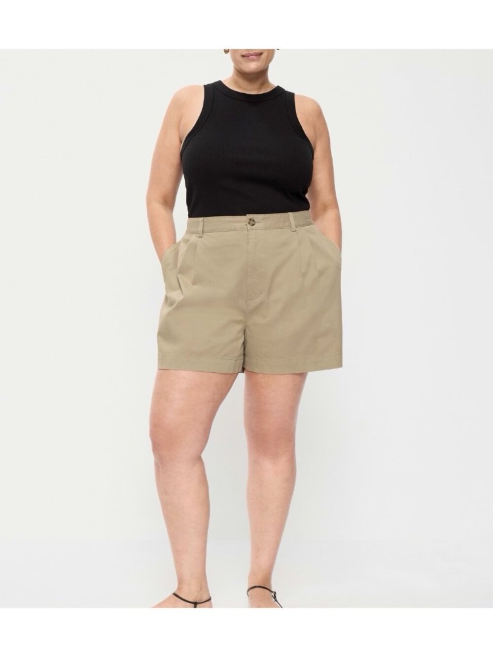 Old Navy Women’s Extra High-Rise Og Chino Short NWT XXL